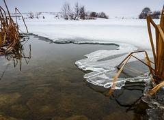 ЛЁД НА ВОДОЕМАХ