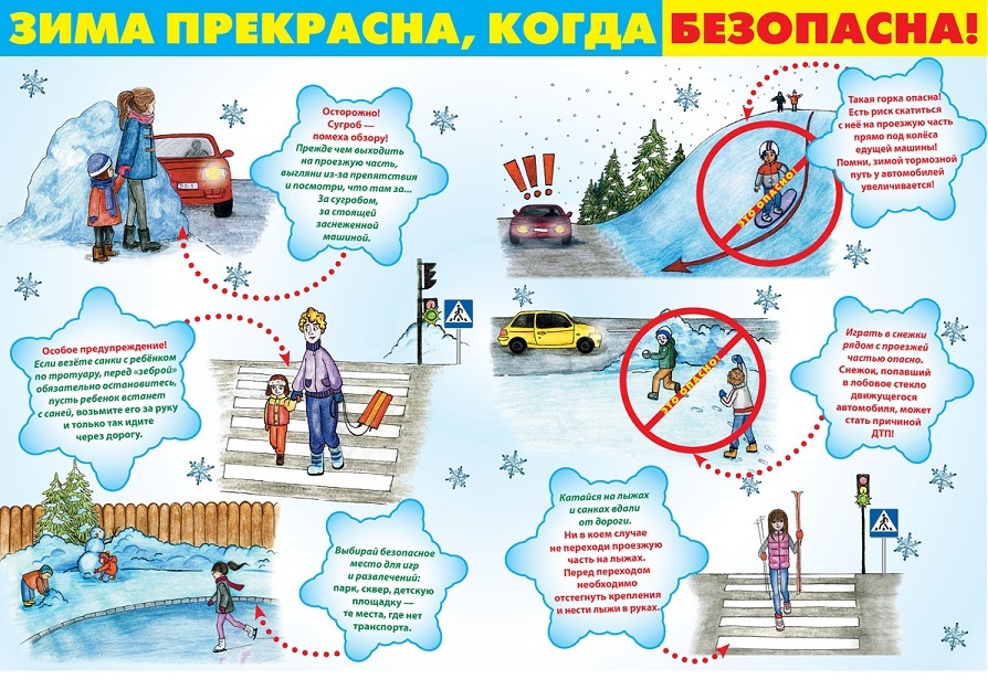 ЗИМА ПРЕКРАСНА, КОГДА БЕЗОПАСНА!