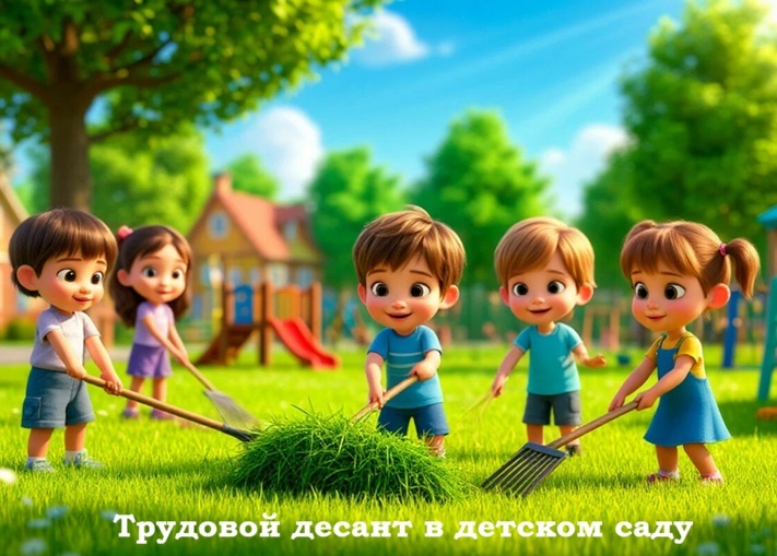 Труд в радость: как дошколята учатся заботиться о порядке Труд в радость: как дошколята учатся заботиться о порядке